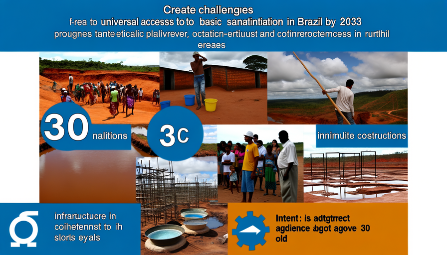 Desafios para a Universalização do Saneamento Básico no Brasil até 2033: Foco nas Regiões Norte e Nordeste
