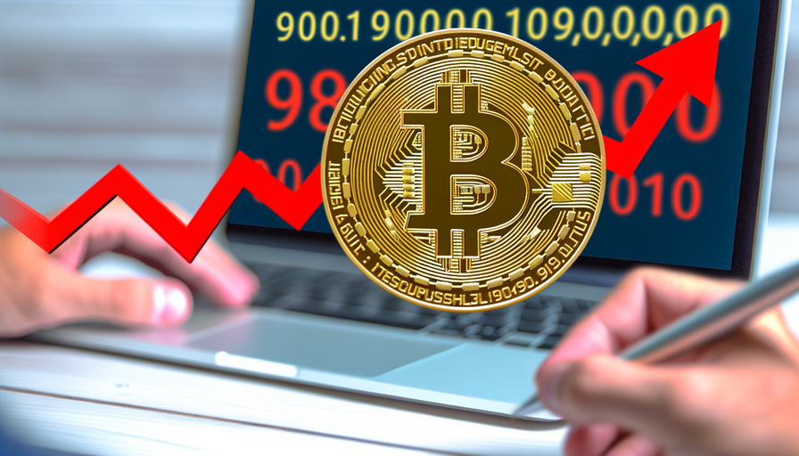 Bitcoin alcança novo recorde, superando 98 mil dólares em um marco histórico