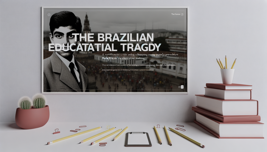 A Tragédia Educacional Brasileira: A Influência de Paulo Freire e as Consequências do Ensino Dialógico