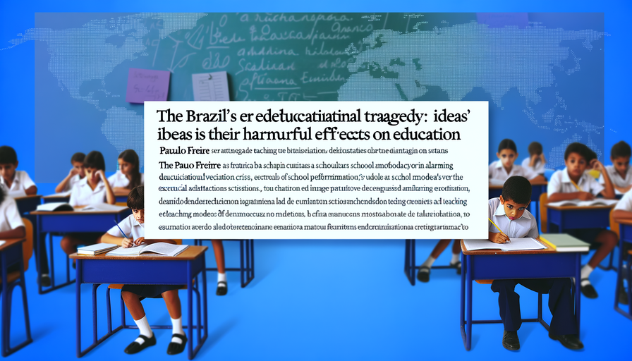 A Tragédia Educacional Brasileira: As Ideias de Paulo Freire e Seus Efeitos Nocivos na Educação