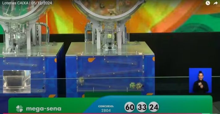 Mega-Sena 2804: Prêmio acumula e pode chegar a R$ 27 milhões
