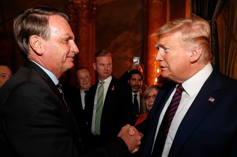 Bolsonaro é proibido de comparecer à posse de Trump, gera repercussão internacional