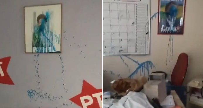 Sede do PT em Diadema é Invadida e Depredada em Ato Suspeito de Violência Política
