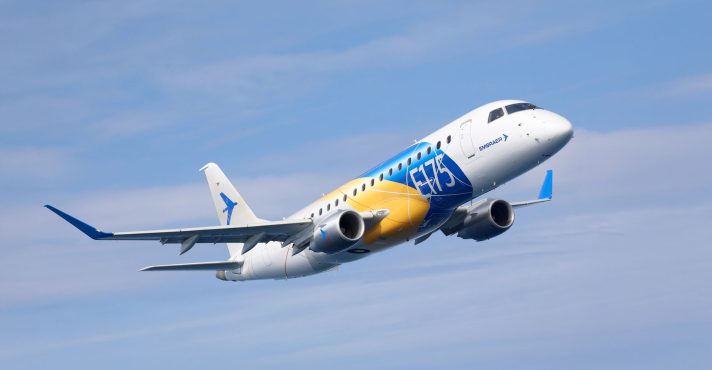 BNDES financia R$ 2,1 bilhões para Embraer exportar aviões E-175 aos EUA