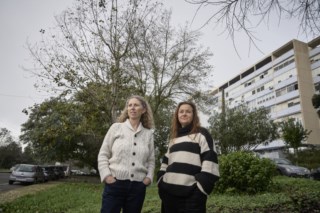 Moradores de Lisboa se opõem à construção que destruirá jardim comunitário