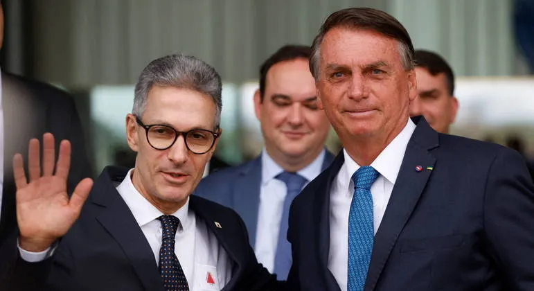 Romeu Zema apoia Bolsonaro como o candidato mais forte contra a esquerda em 2026