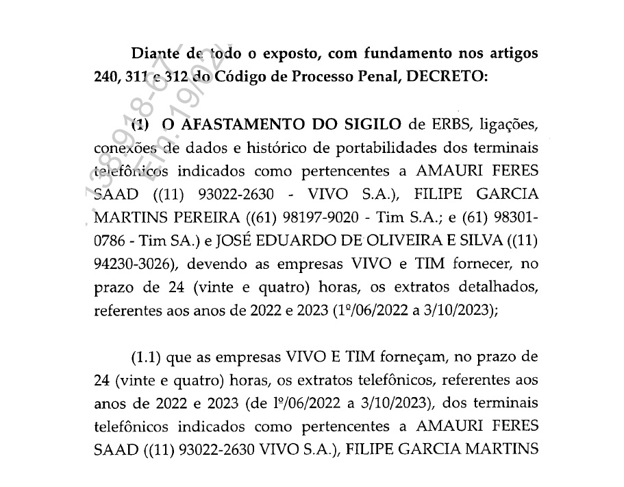 Moraes tinha dados sobre Filipe Martins no Brasil três meses antes de autorizar sua prisão por suposta fuga