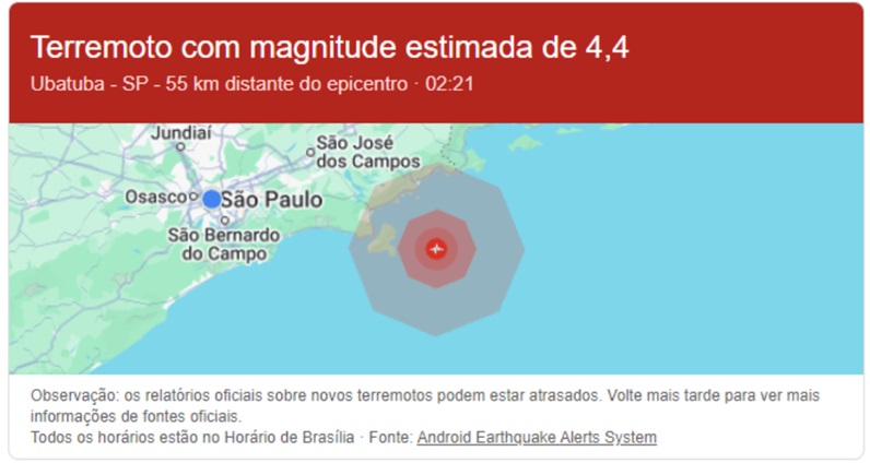 Como o Google Emite Alertas de Terremoto e o Caso do Falso Alerta no Brasil