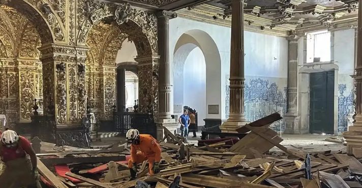 Desabamento trágico na Igreja de São Francisco em Salvador resulta em morte de turista