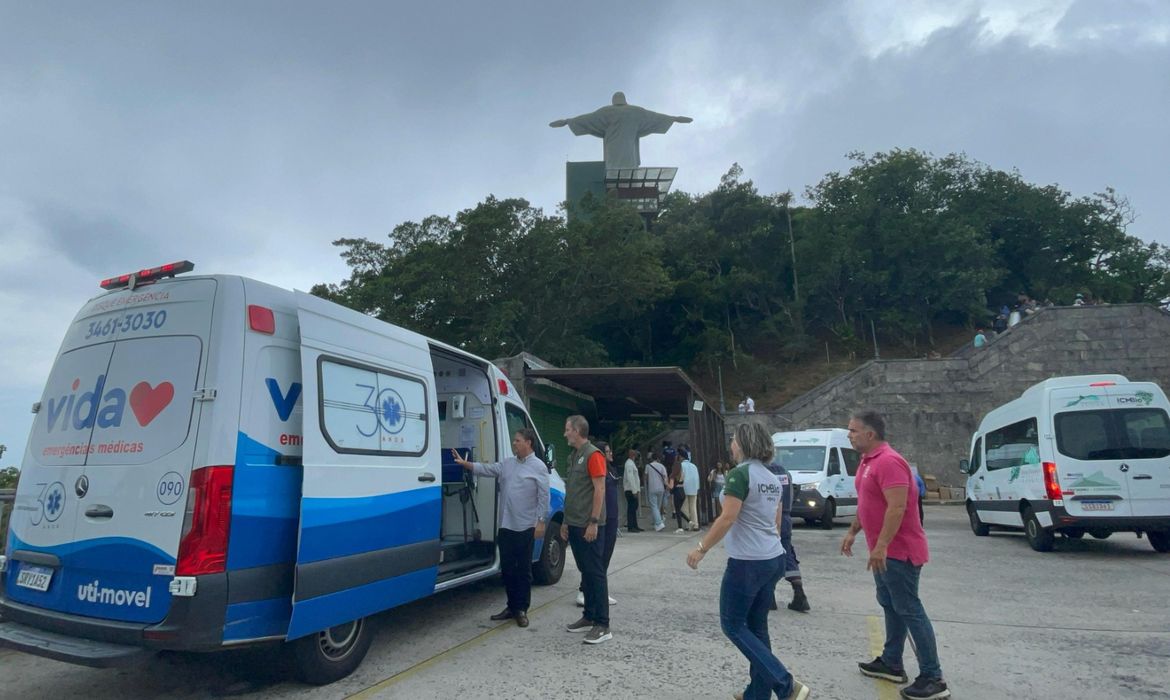 ICMBio implanta UTI Móvel e modernizações no Cristo Redentor após morte de turista