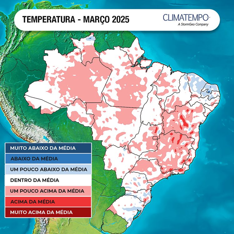Março traz nova onda de calor e previsão de transição do verão para o outono