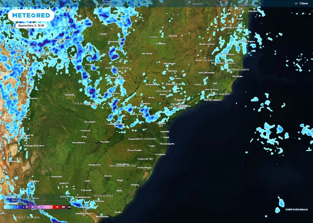 Quarta-Feira de Cinzas com forte onda de calor e possíveis chuvas em algumas regiões