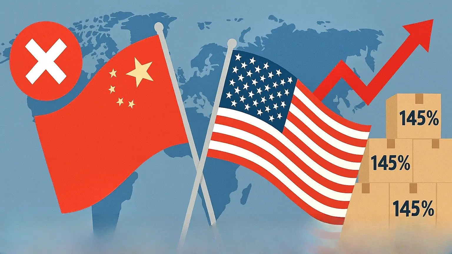 China pede a Trump para eliminar tarifas reciprocas na disputa comercial com os EUA