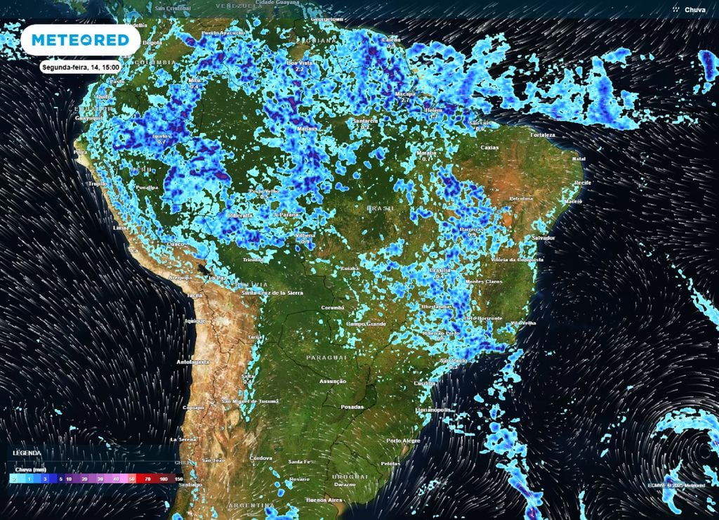 Frente Fria Avança pelo Brasil: Chuvas Intensas e Quedas de Temperatura à Vista