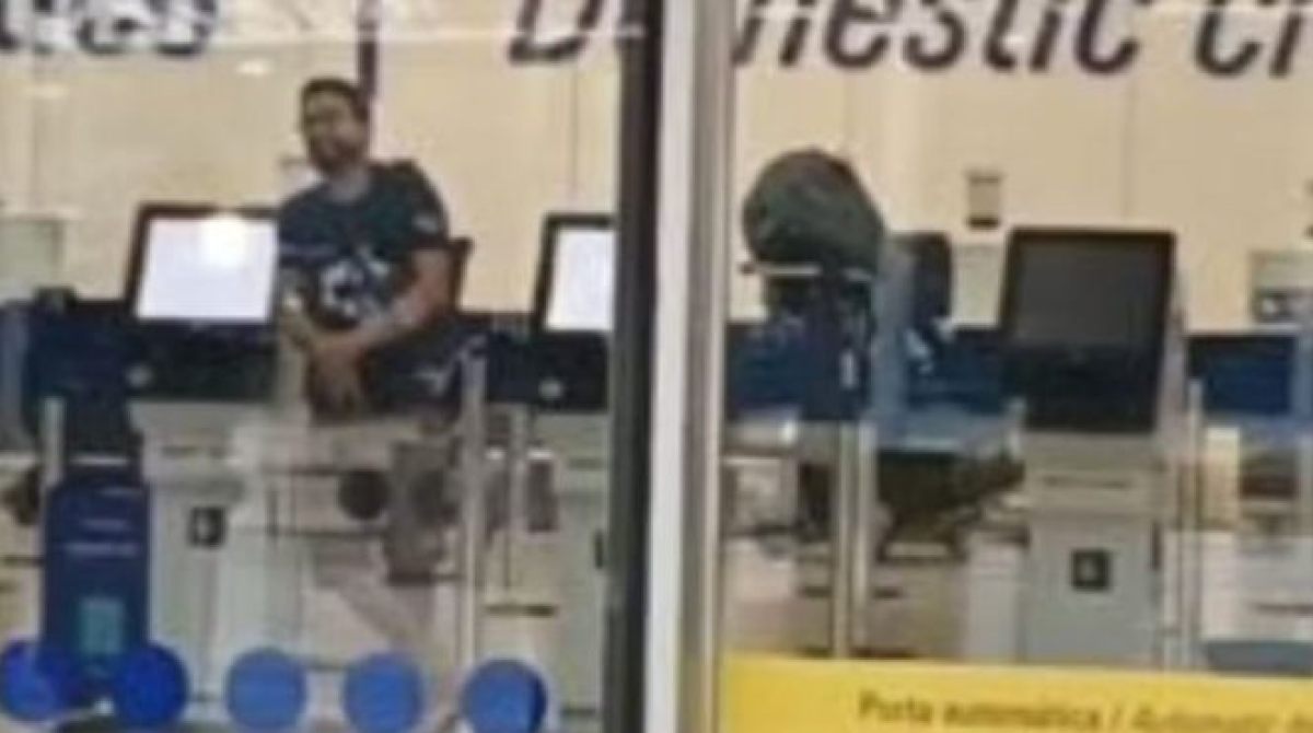 Invasão Surpreendente: Policial Armado Causa Pânico no Aeroporto de Fortaleza!